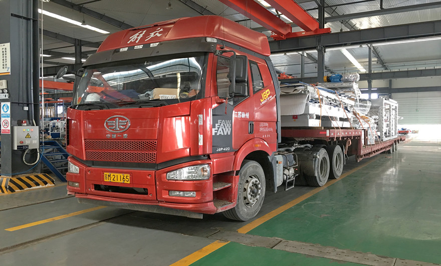 項目發(fā)貨|年處理工業(yè)危廢10000噸，策尼特ZN1200S帶離線碼垛機(jī)簡易生產(chǎn)線發(fā)貨華東地區(qū)