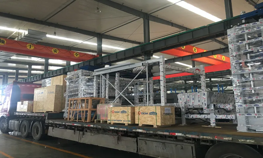 項(xiàng)目發(fā)貨|策尼特ZN900C型全自動砌塊成型生產(chǎn)線發(fā)貨新疆，助力市政建設(shè)